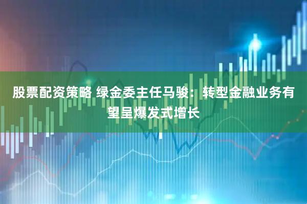 股票配资策略 绿金委主任马骏：转型金融业务有望呈爆发式增长