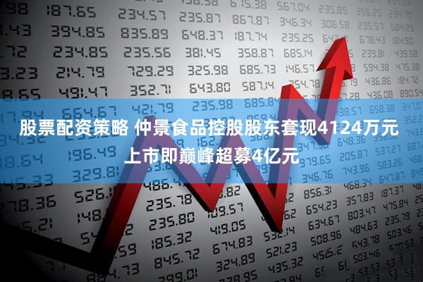 股票配资策略 仲景食品控股股东套现4124万元 上市即巅峰超募4亿元